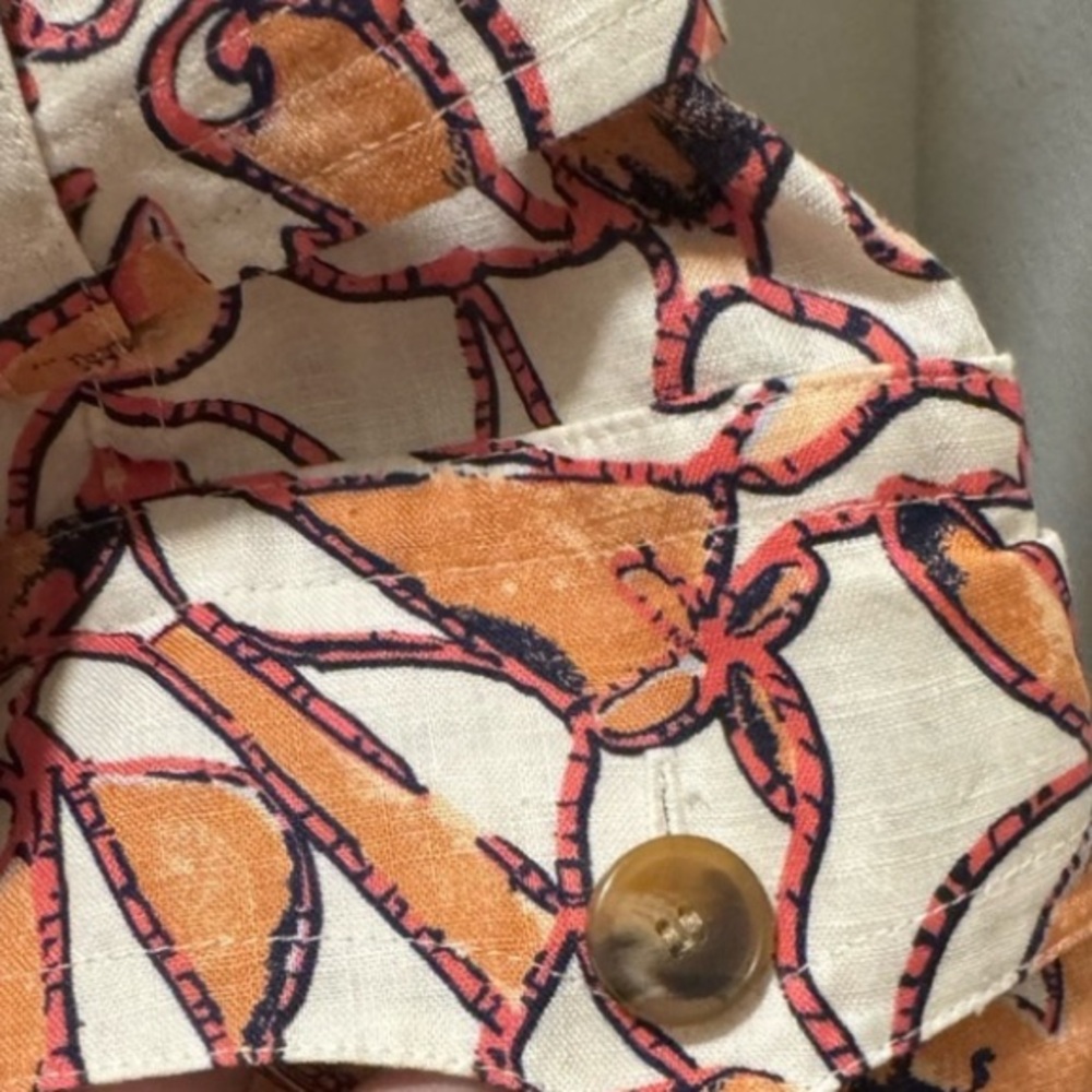 A.L.C. Multicolor Abstract Romper - Picture 9 of 13
